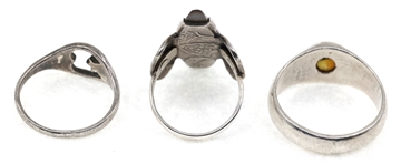 STERLING SILVER FASHION RINGS
