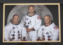 APOLLO 11 MEDALLION PIECE MADE FROM SPACECRAFT