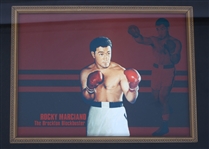 BOXER ROCKY MARCIANO SIGNED PHOTO