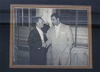 BOXER ROCKY MARCIANO SIGNED PHOTO