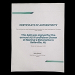 SIGNED GAME-USED BASEBALL FROM ALEX RODRIGUEZ 2011