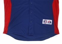GAME-USED JERSEY SIGNED BY FERGUSON JENKINS 2012