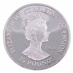 .999 SILVER ST. HELENA & ASCENSION COMMEMORATIVE ROUND