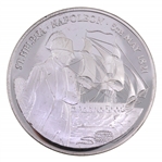 .999 SILVER ST. HELENA & ASCENSION COMMEMORATIVE ROUND