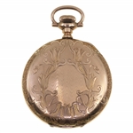 MEN'S ELGIN GOLD-FILLED HUNTER'S CASE POCKET WATCH