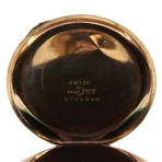 MEN'S ELGIN GOLD-FILLED HUNTER'S CASE POCKET WATCH