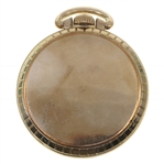WALTHAM VANGUARD GOLD-FILLED CASE RAILROAD POCKET WATCH