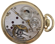 MEN'S WALTHAM GOLD-FILLED CASE POCKET WATCH