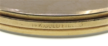 MEN'S LORD ELGIN GOLD-FILLED CASE POCKET WATCH
