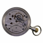 MEN'S ILLINOIS WATCH CO. SILVER-TONE CASE POCKET WATCH