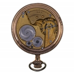 MEN'S ELGIN GOLD-FILLED CASE POCKET WATCH