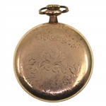 ILLINOIS SANTA FE SPECIAL GOLD-FILLED CASE POCKET WATCH