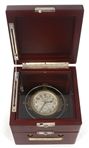 HAMILTON US NAVY MOUNTED BUREAU OF SHIPS CLOCK IN BOX 
