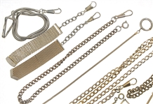POCKET WATCH FOBS - GOLD-FILLED, SILVER-TONE, & PLATED