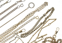 POCKET WATCH FOBS - GOLD-FILLED, SILVER-TONE, & PLATED