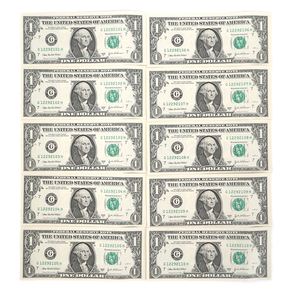 2003-A US $1 SEQUENTIAL FEDERAL RESERVE NOTES