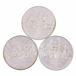 FRANKLIN MINT AMERICAN REVOLUTION .925 SILVER MEDALS