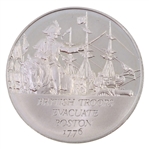 FRANKLIN MINT AMERICAN REVOLUTION .925 SILVER MEDALS
