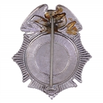 OBSOLETE EDWARDSVILLE KANSAS POLICE PATROLMAN BADGE