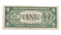 1935-A US $1 BROWN SEAL EMERGENCY SILVER CERTIFICATE
