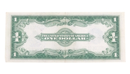1923 US $1 BLUE SEAL SILVER CERTIFICATE HORSE BLANKET