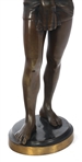 AFTER JOHAN BORJESON THE SWIMMER BRONZE SCULPTURE