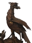 AFTER ALPHONSE A. ARSON PHEASANT PATINATED BRONZE 