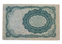 OBSOLETE US 1874 10C 5TH ISSUE FRACTIONAL CURRENCY