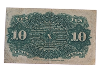 OBSOLETE US 10C 4TH ISSUE FRACTIONAL CURRENCY