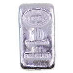 .999 SILVER IGR 10 OZT BAR