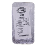 .999 SILVER IGR 10 OZT BAR