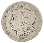 1878-CC US SILVER MORGAN DOLLAR COIN