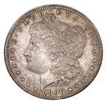 1896-S US SILVER MORGAN DOLLAR COIN