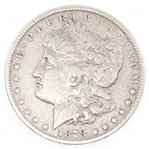 1878-CC US SILVER MORGAN DOLLAR COIN