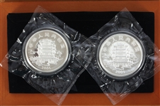 2001 CHINESE .999 SILVER FOLKTALES SERIES 1 OZT ROUNDS