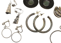 STERLING SILVER FASHION EARRINGS