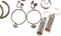 STERLING SILVER FASHION EARRINGS