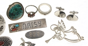 STERLING SILVER FASHION JEWELRY