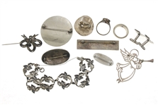 STERLING SILVER FASHION JEWELRY