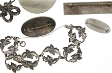 STERLING SILVER FASHION JEWELRY