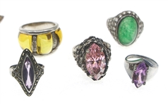 STERLING SILVER FASHION JEWELRY