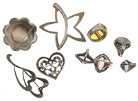 STERLING SILVER FASHION JEWELRY
