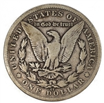 1890-CC US SILVER MORGAN DOLLAR COIN - F/VF
