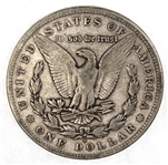 1904-S US SILVER MORGAN DOLLAR COIN - VG/F
