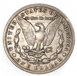 1895-O US SILVER MORGAN $1 COIN - VF/XF KEY DATE