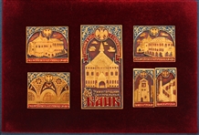 RUSSIAN NIZHNY NOVGOROD COMMEMORATIVE PLAQUE SET