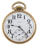 MENS ILLINOIS BUNN SPECIAL RAILROAD GRADE POCKET WATCH