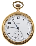 MENS 14K YELLOW GOLD CASE ILLINOIS POCKET WATCH