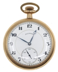 MENS ILLINOIS GOLD-FILLED CASE POCKET WATCH