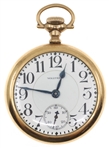 MENS WALTHAM GOLD-FILLED CASE POCKET WATCH
